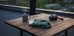 حقيبة كتف متعددة الألوان بنقشة زيجزاج